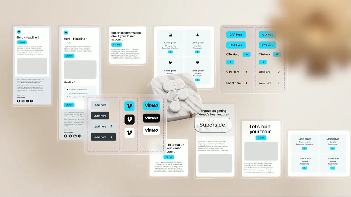 Vimeo semi-autonomous brand brain case study